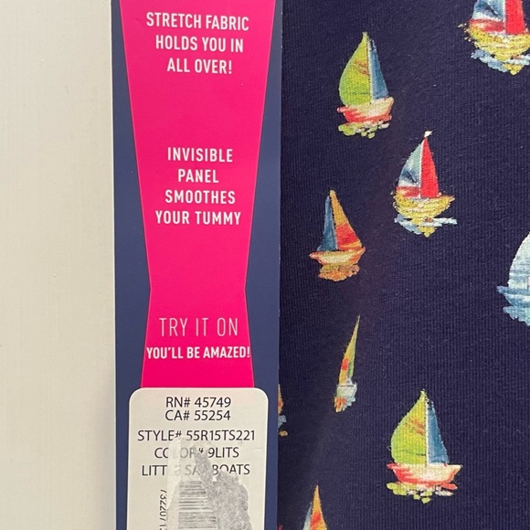 Colorful Sailboat Patterned Mini Skirt - Picture 2 of 3